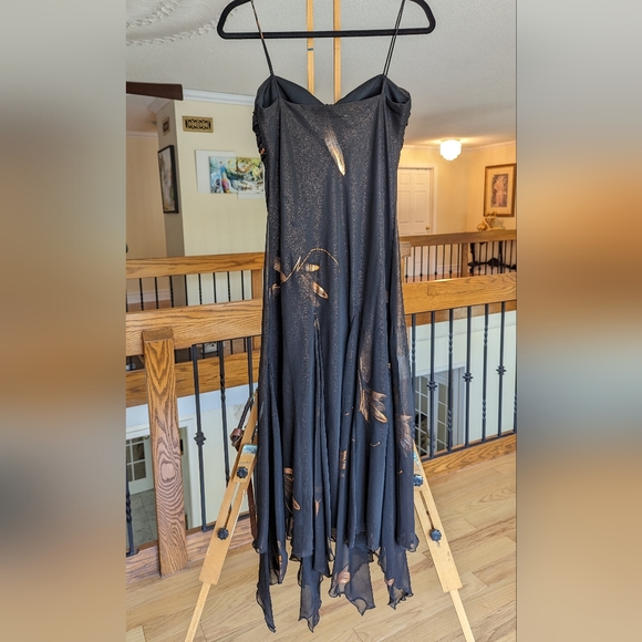 Laura Black/Copper Dress - Picture 3 of 5